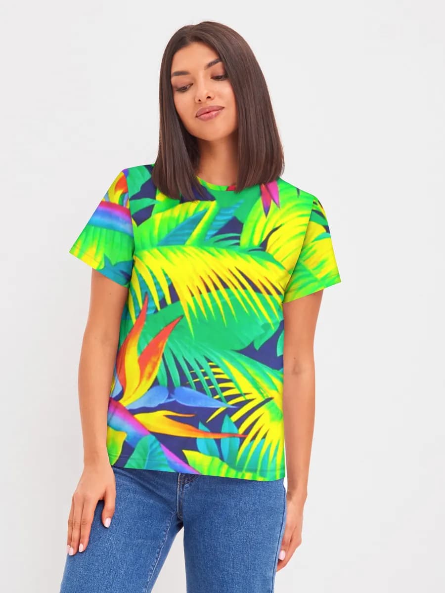 Women's basic cotton T-shirt