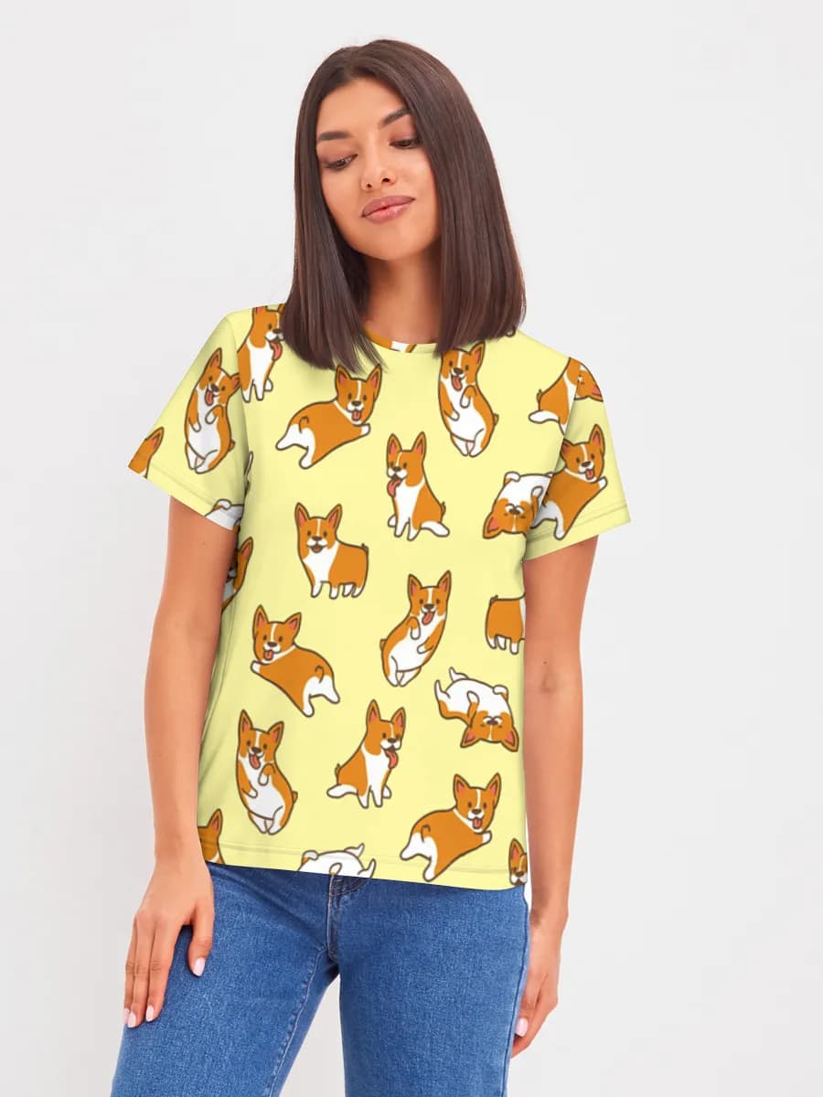 Women's basic cotton T-shirt