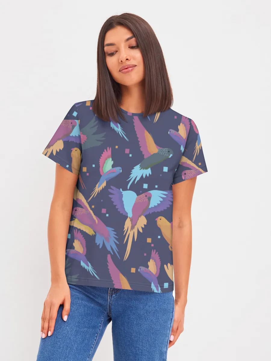 Women's basic cotton T-shirt