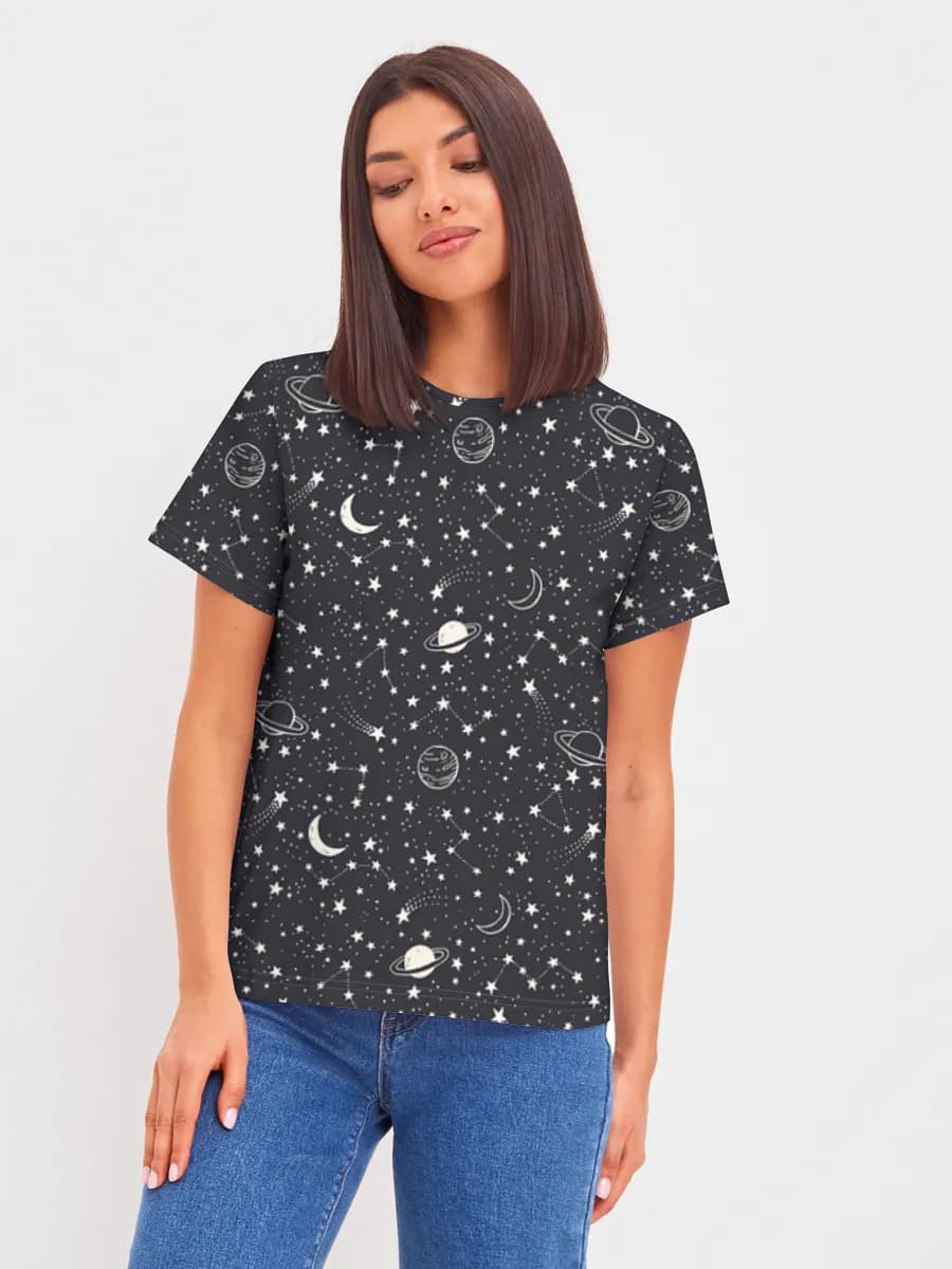 Women's basic cotton T-shirt