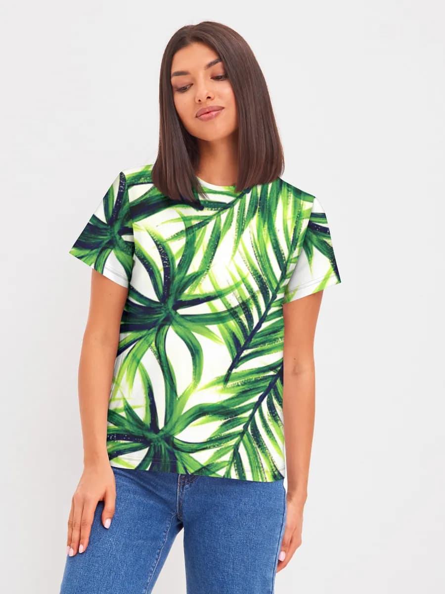 Women's basic cotton T-shirt