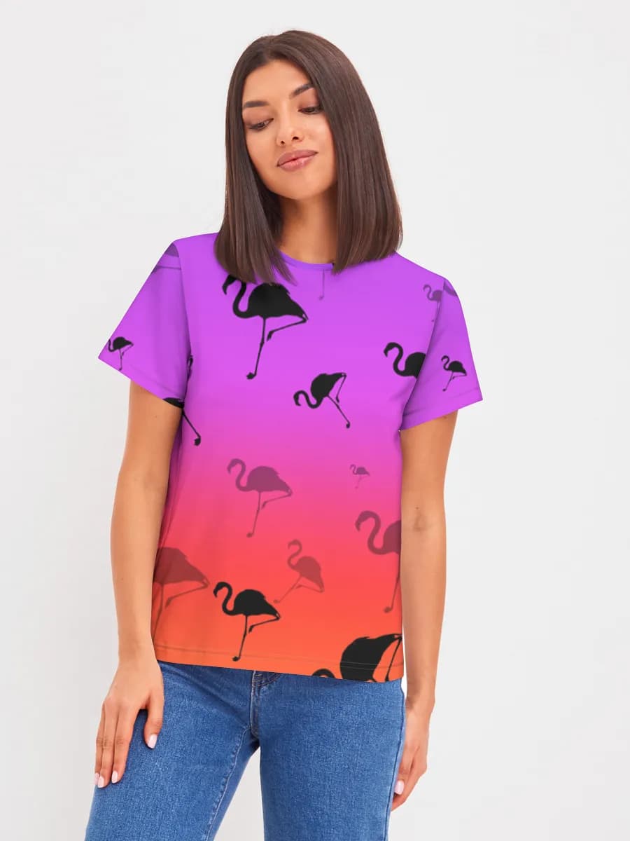 Women's basic cotton T-shirt