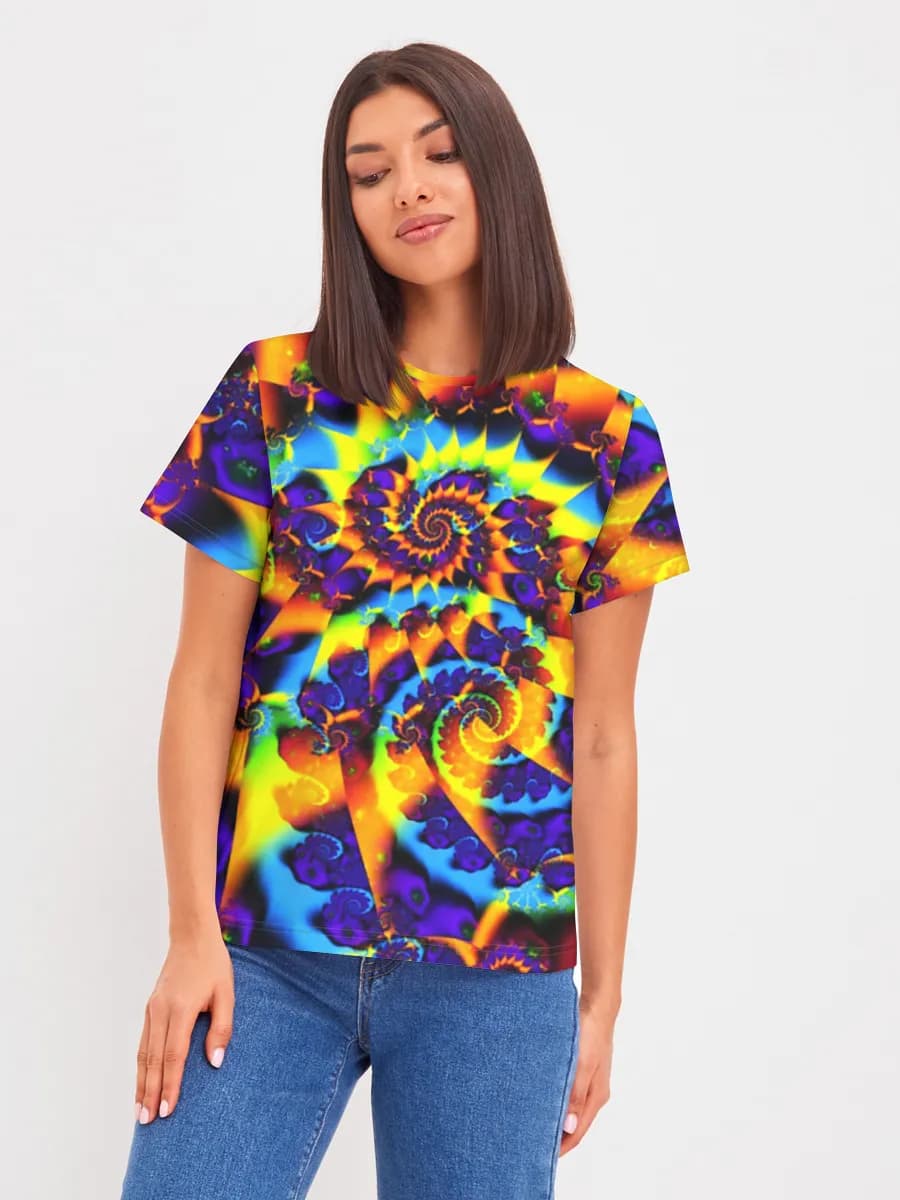 Women's basic cotton T-shirt
