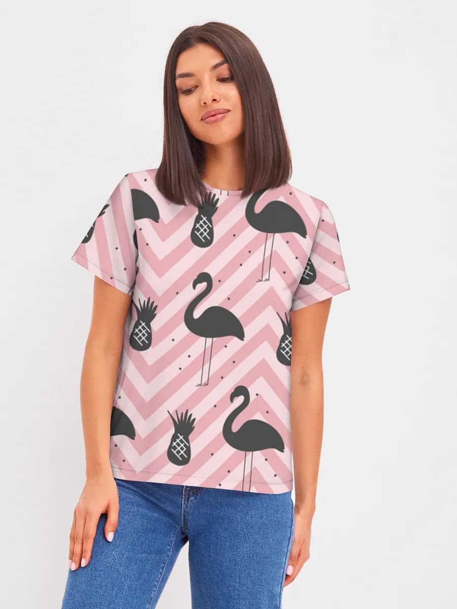 Women's basic cotton T-shirt