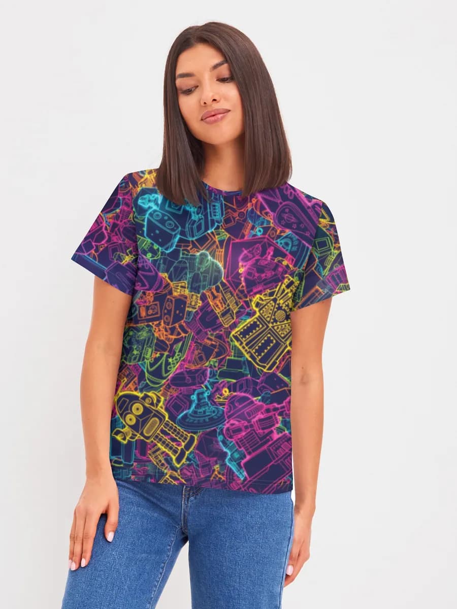 Women's basic cotton T-shirt