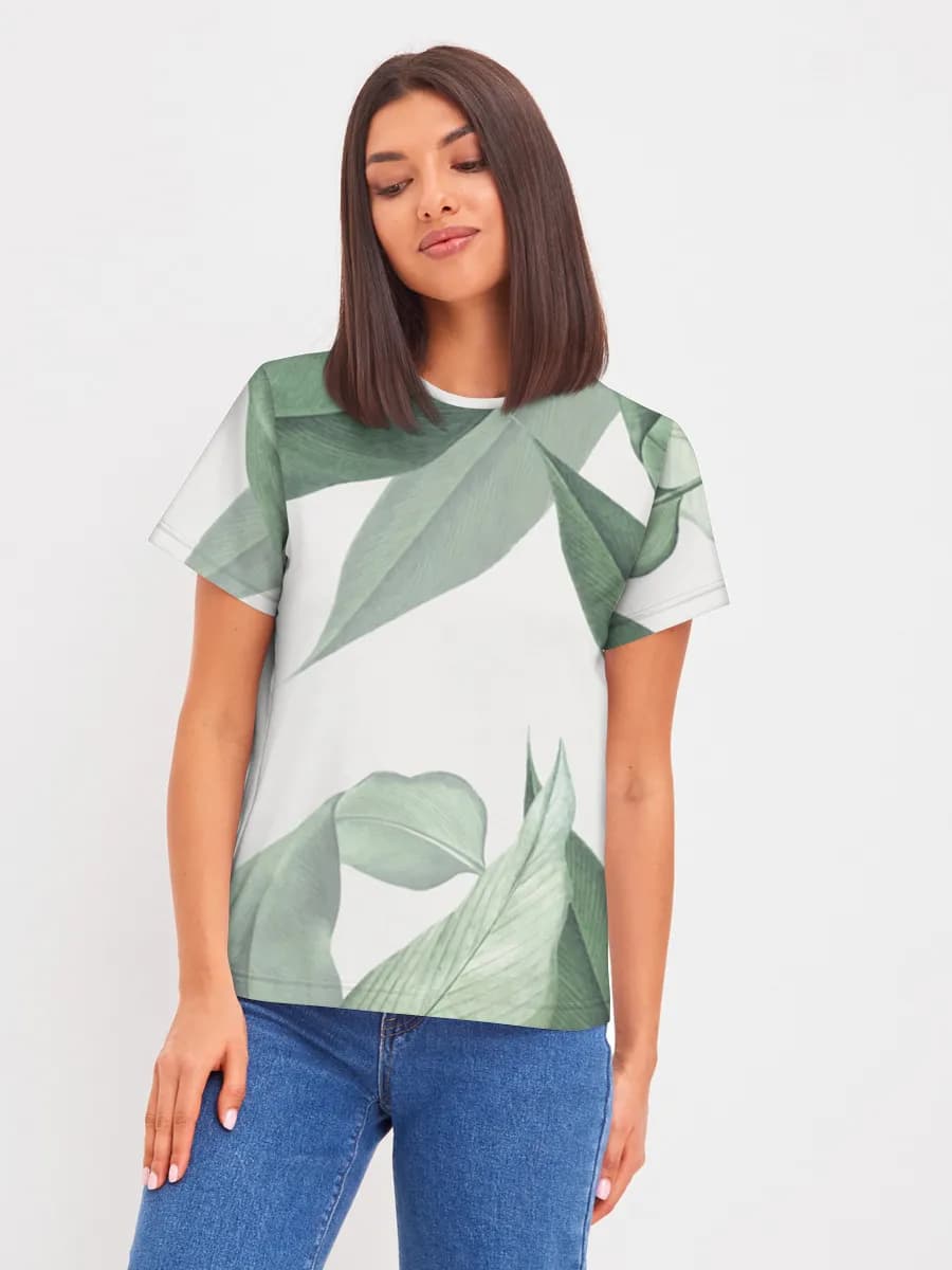Women's basic cotton T-shirt