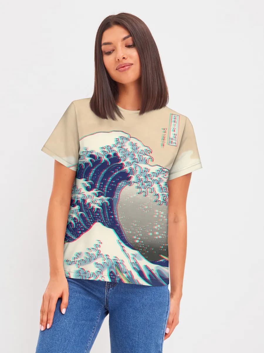 Women's basic cotton T-shirt