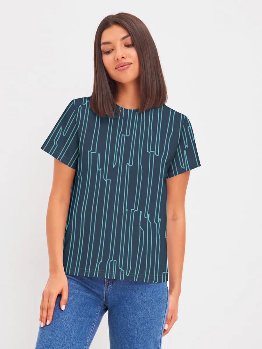 Women's basic cotton T-shirt