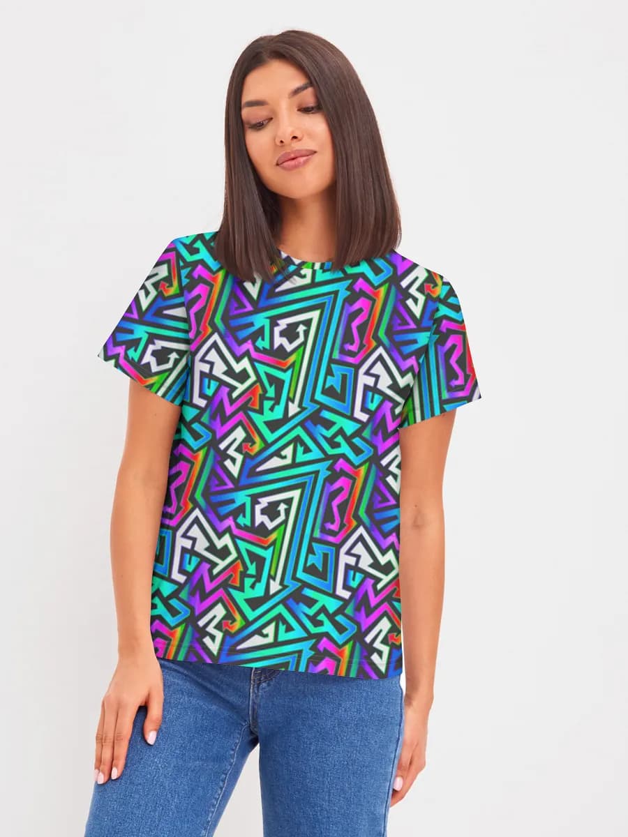 Women's basic cotton T-shirt