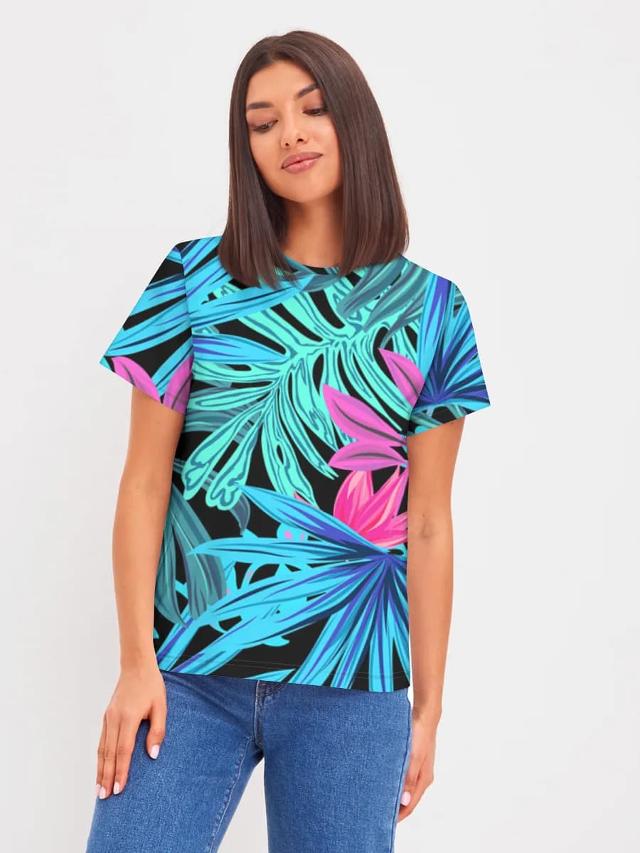 Women's basic cotton T-shirt