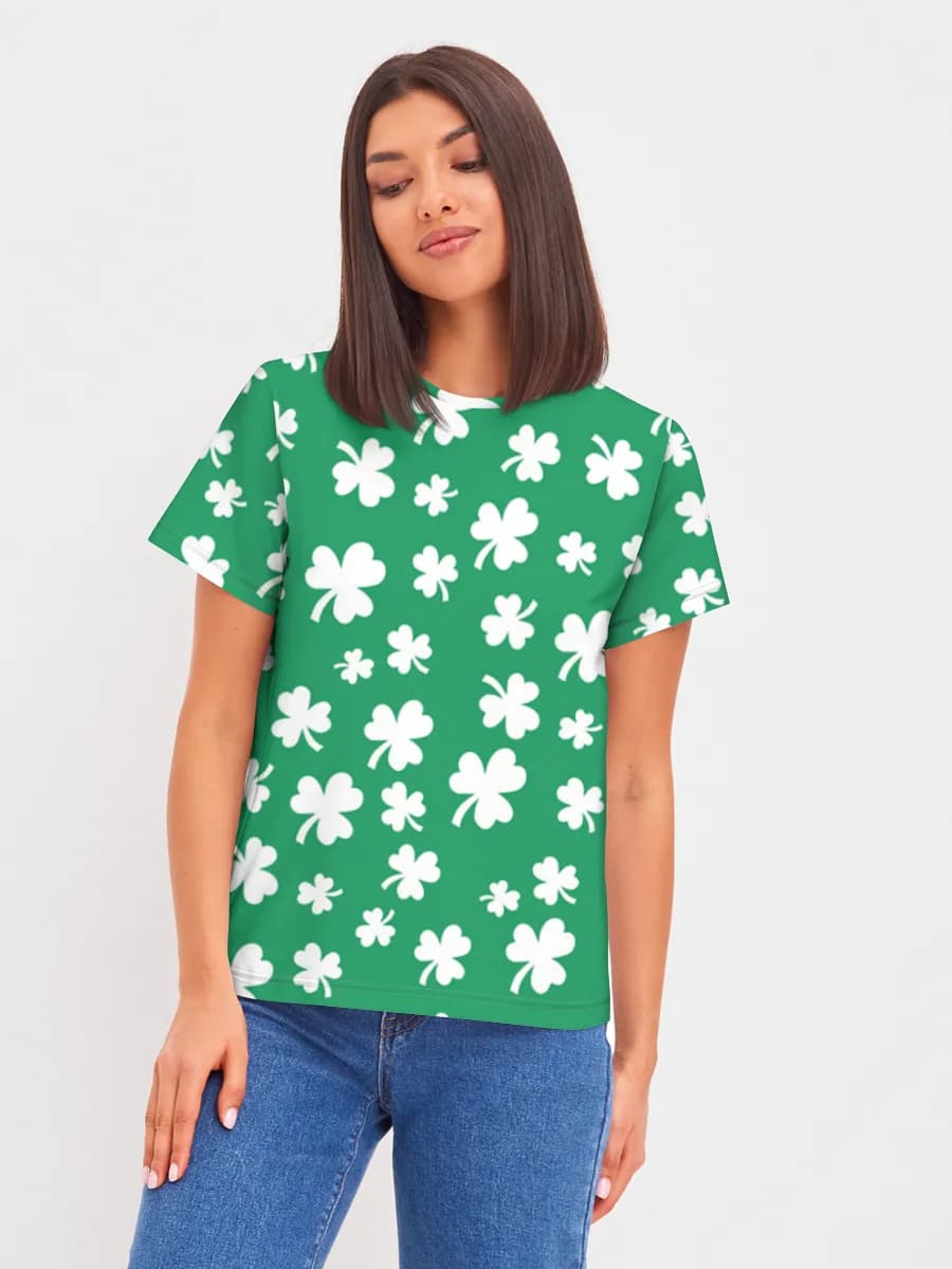 Women's basic cotton T-shirt