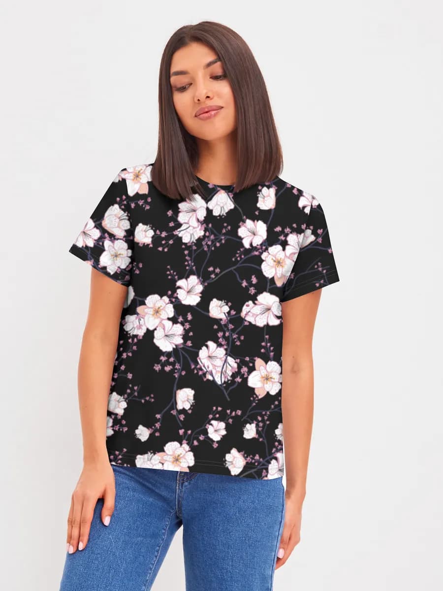 Women's basic cotton T-shirt