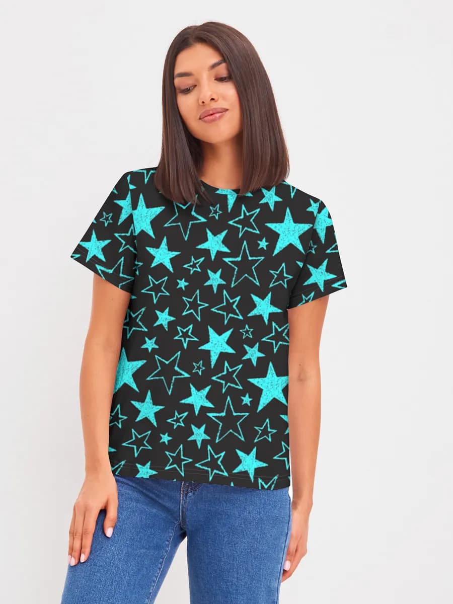 Women's basic cotton T-shirt