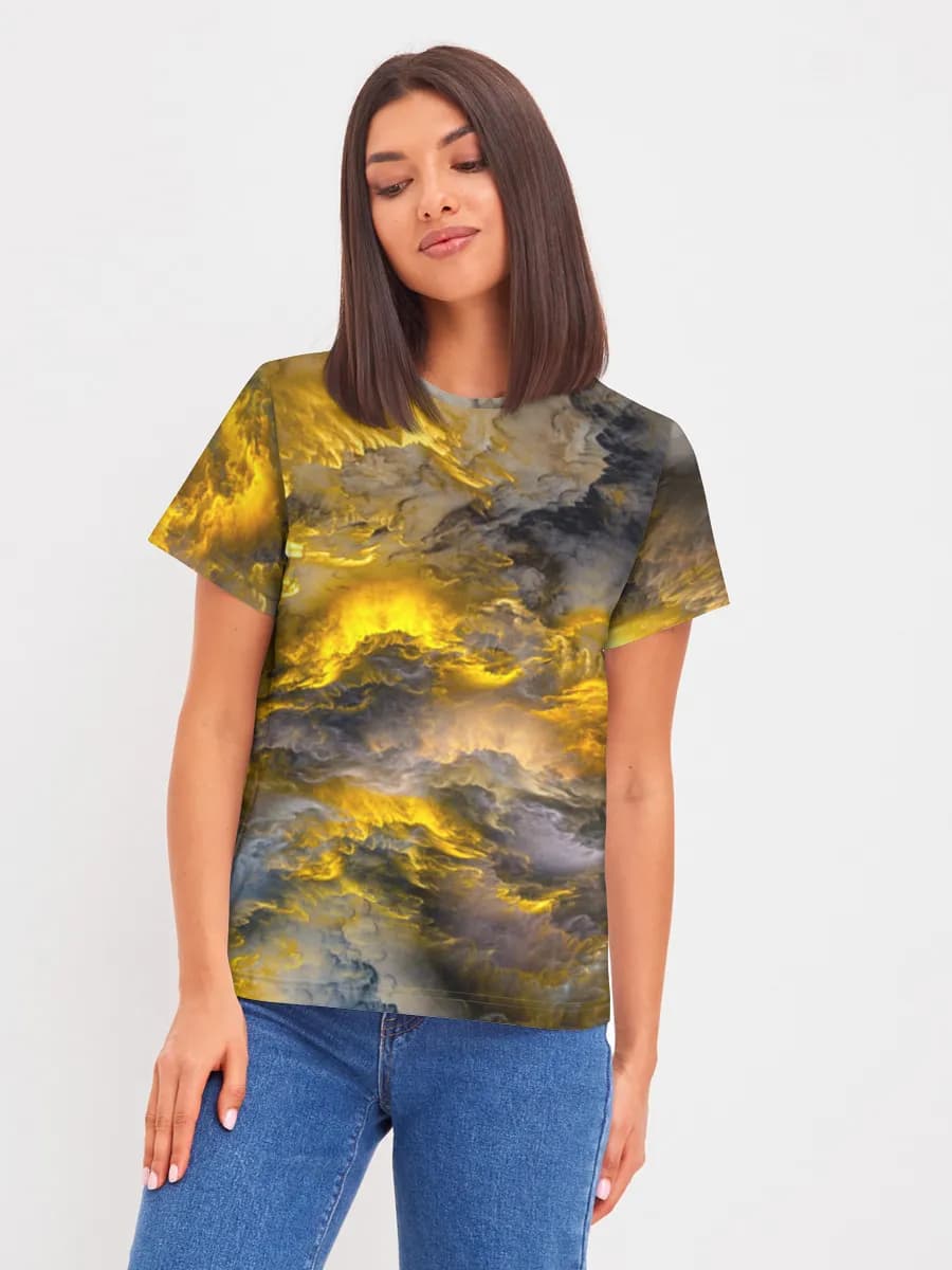 Women's basic cotton T-shirt