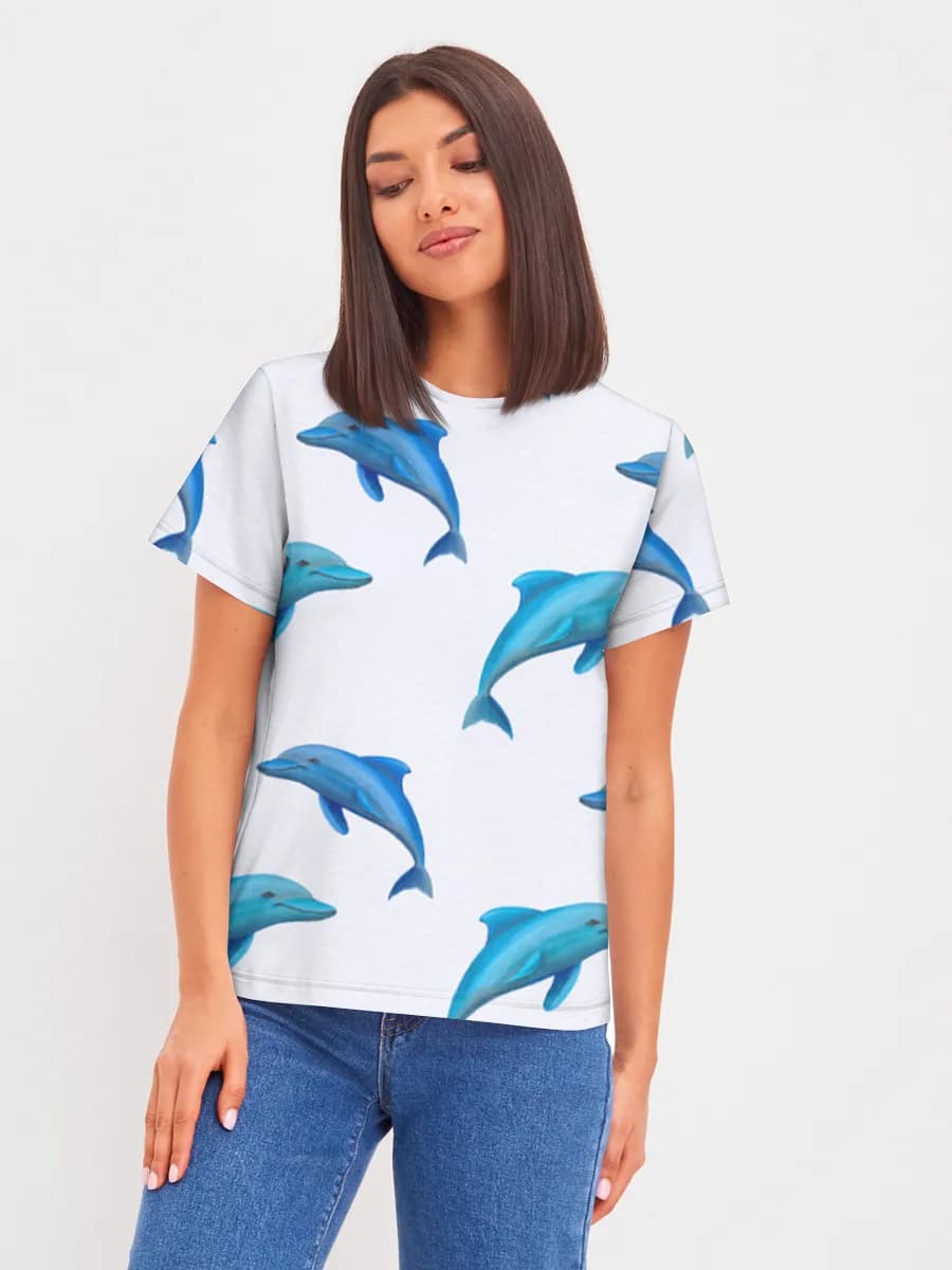 Women's basic cotton T-shirt