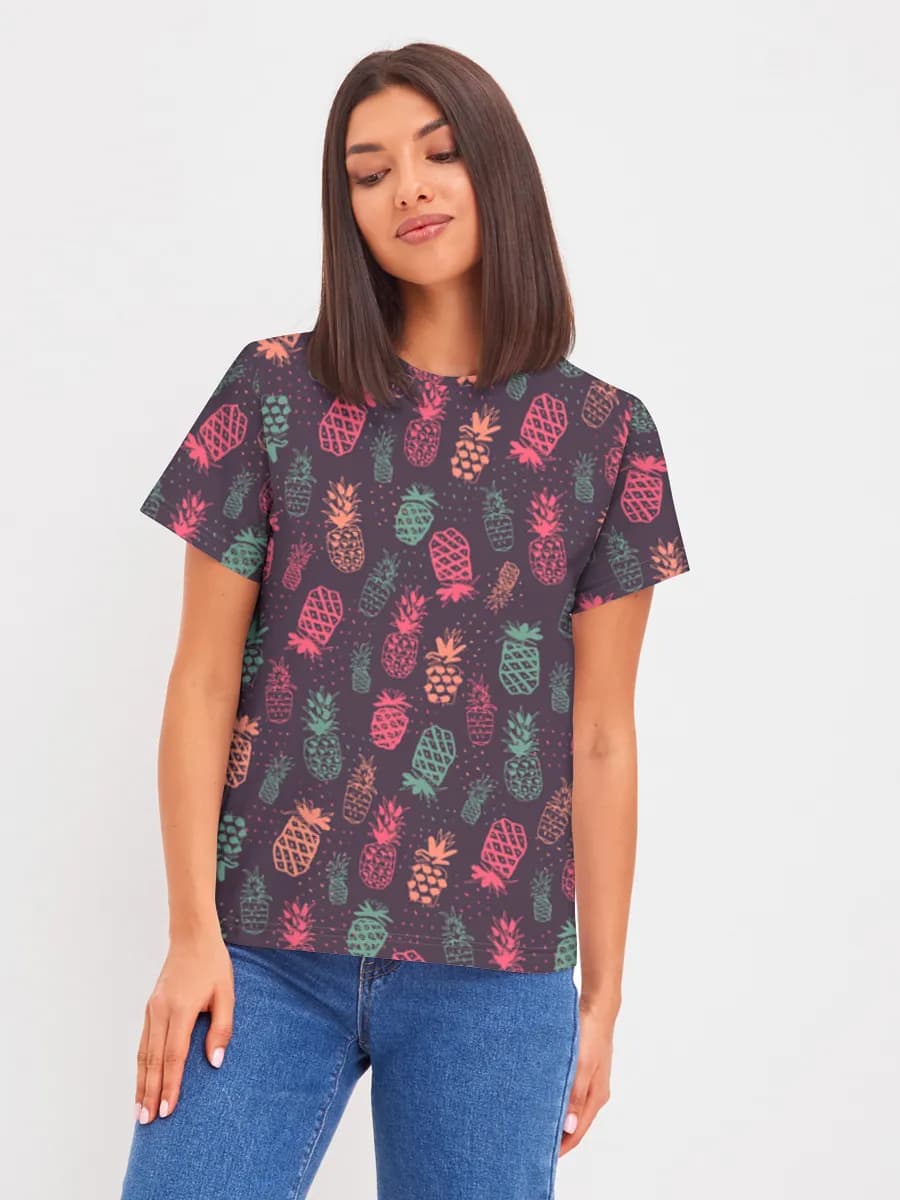 Women's basic cotton T-shirt