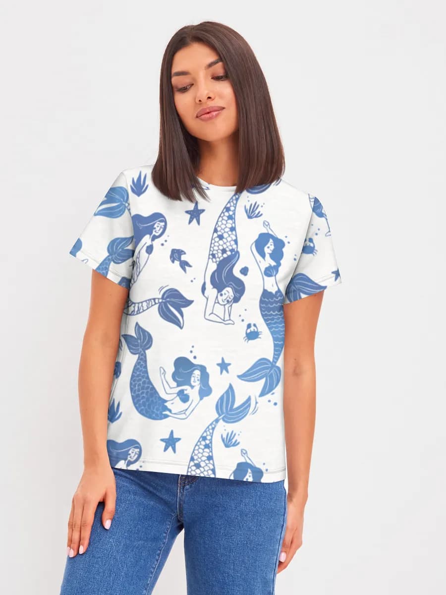 Women's basic cotton T-shirt