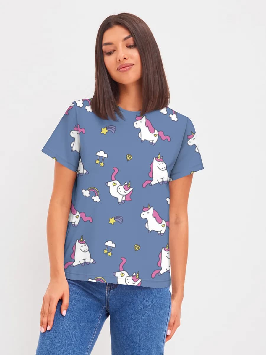 Women's basic cotton T-shirt