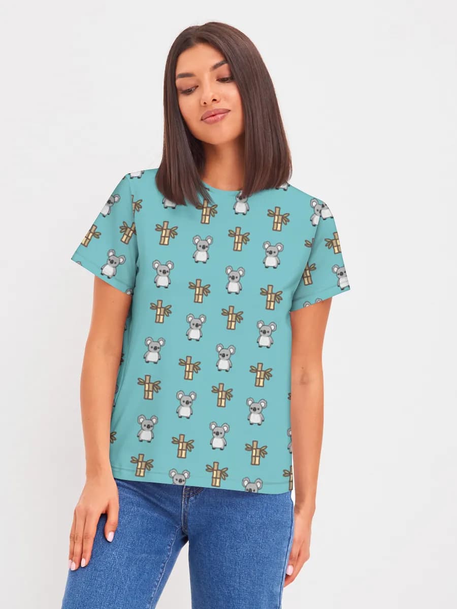 Women's basic cotton T-shirt