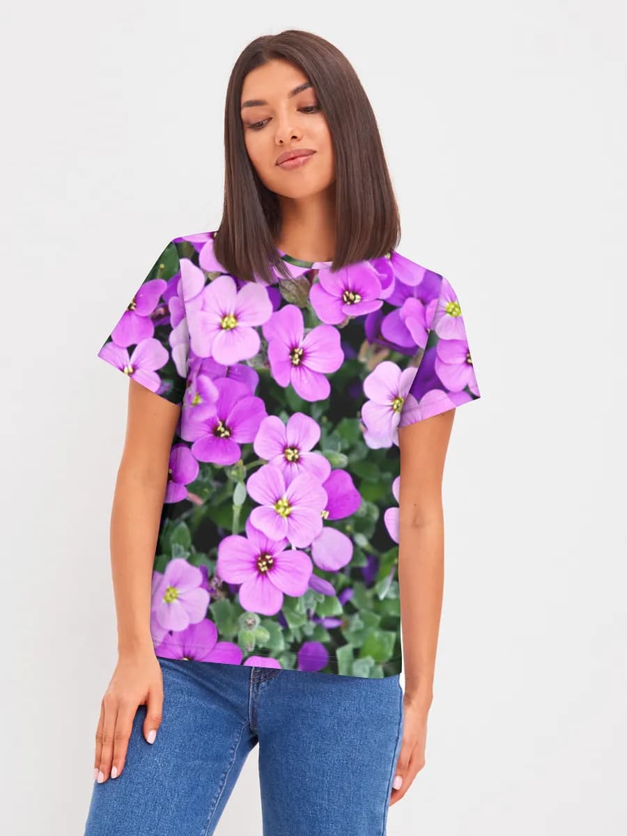Women's basic cotton T-shirt