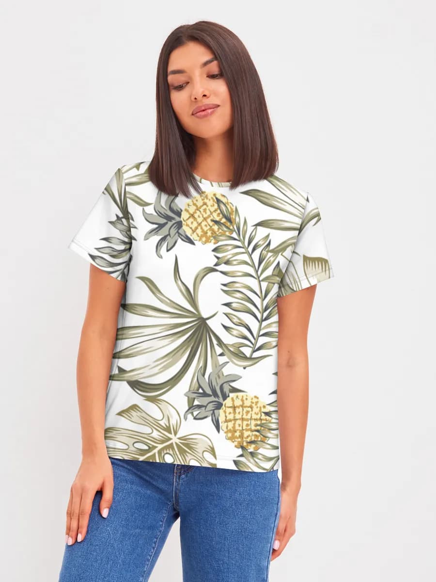 Women's basic cotton T-shirt