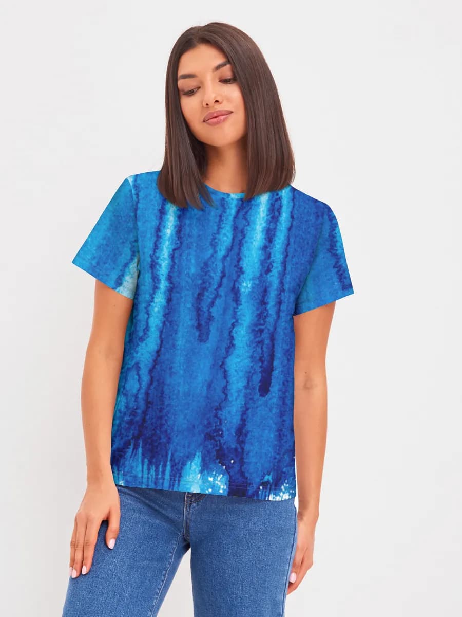 Women's basic cotton T-shirt