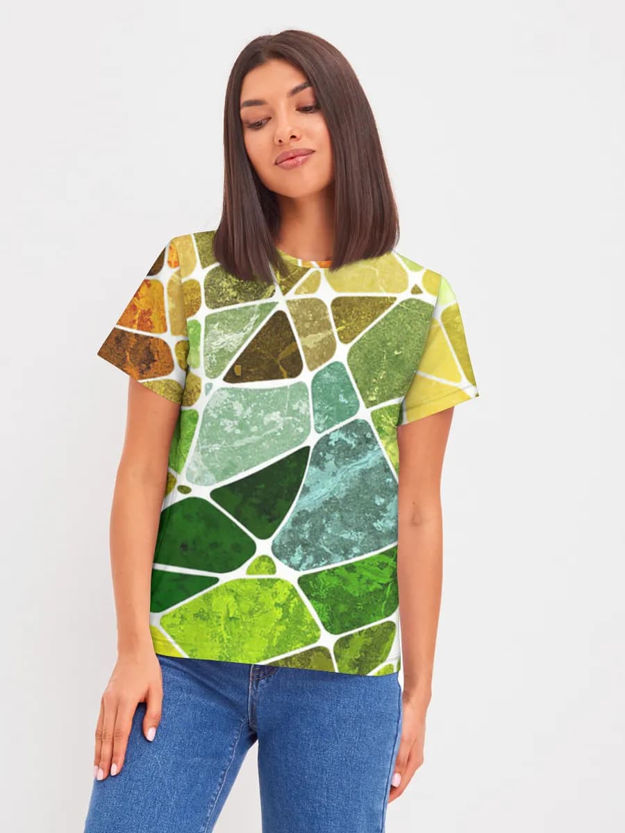 Autumn Stained Glass Mosaic