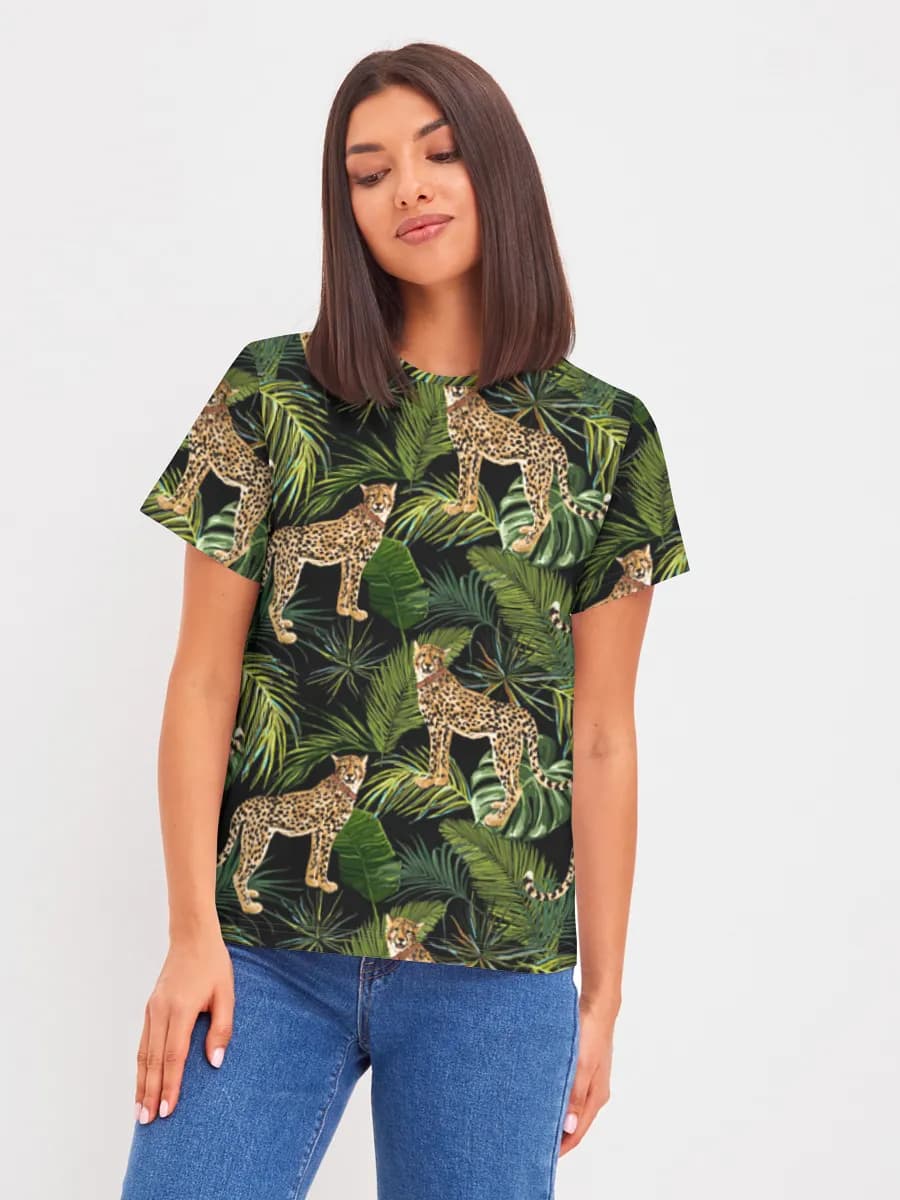 Women's basic cotton T-shirt