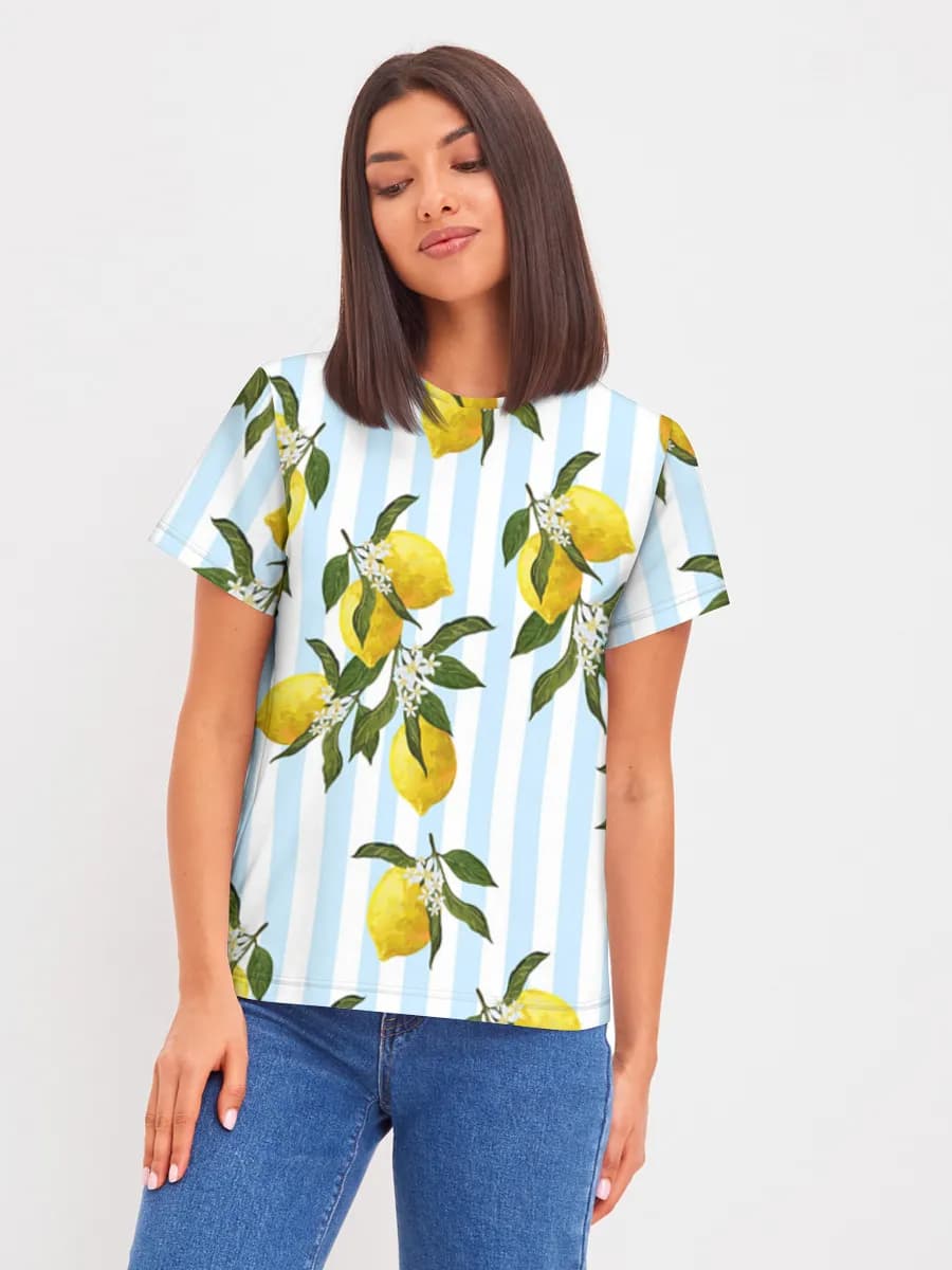 Women's basic cotton T-shirt