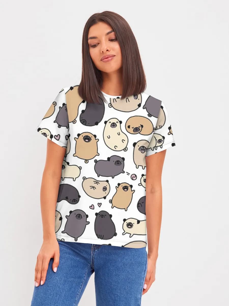 Women's basic cotton T-shirt