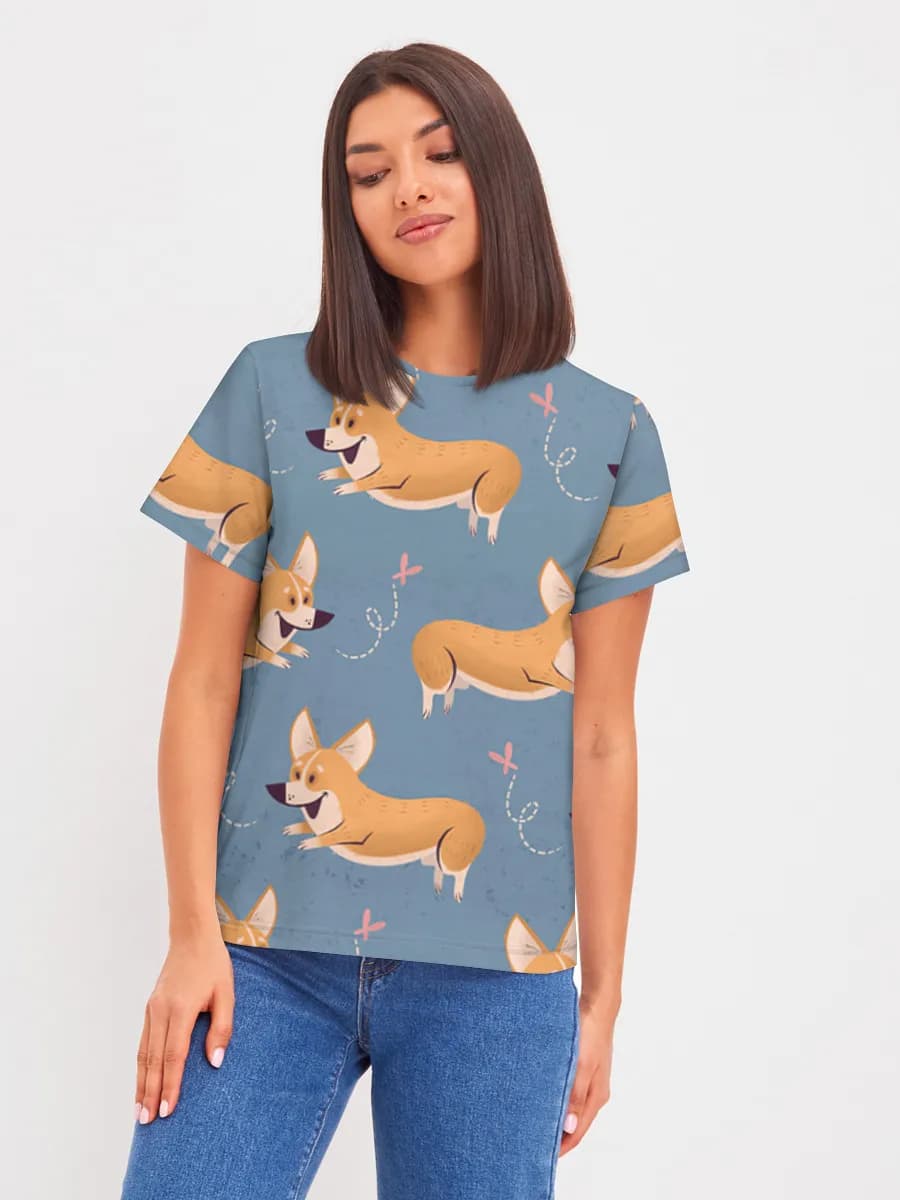 Women's basic cotton T-shirt