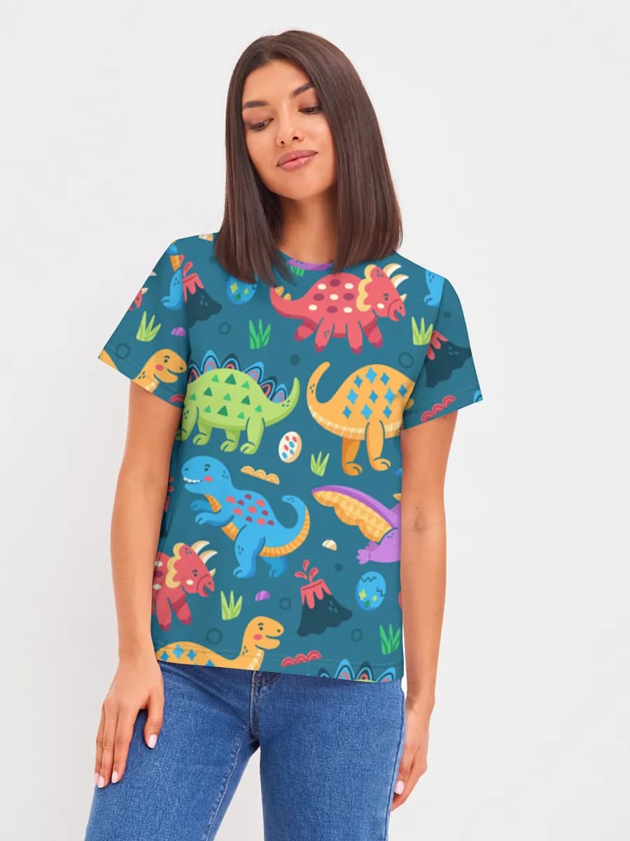 Women's basic cotton T-shirt