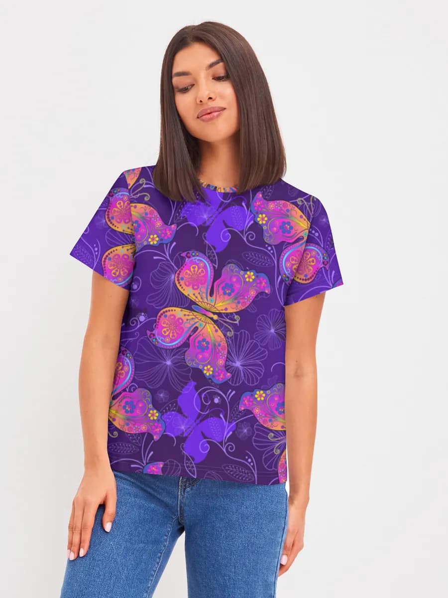 Women's basic cotton T-shirt
