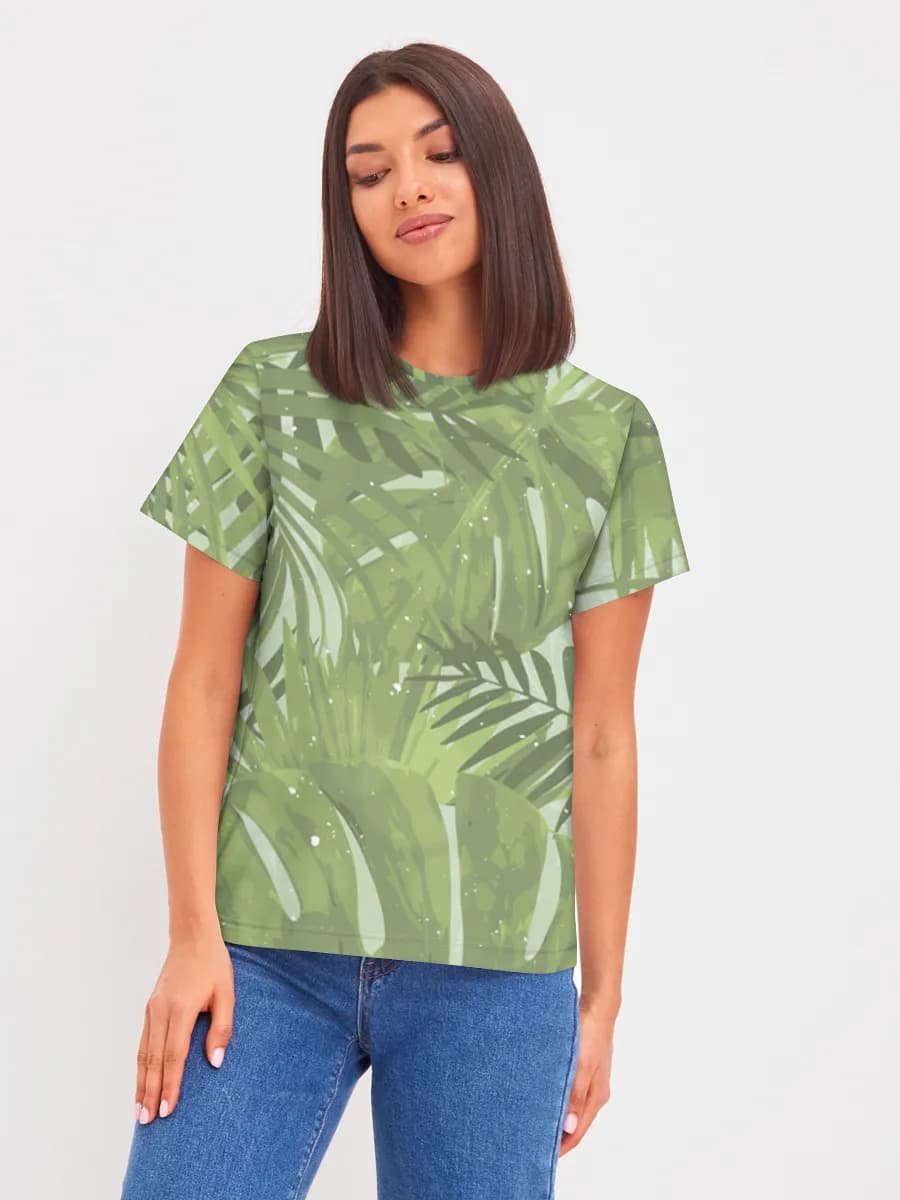 Women's basic cotton T-shirt