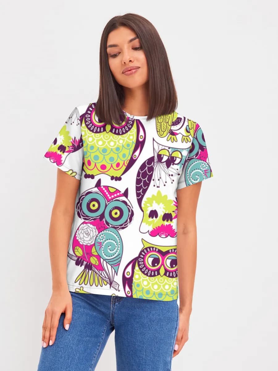 Women's basic cotton T-shirt