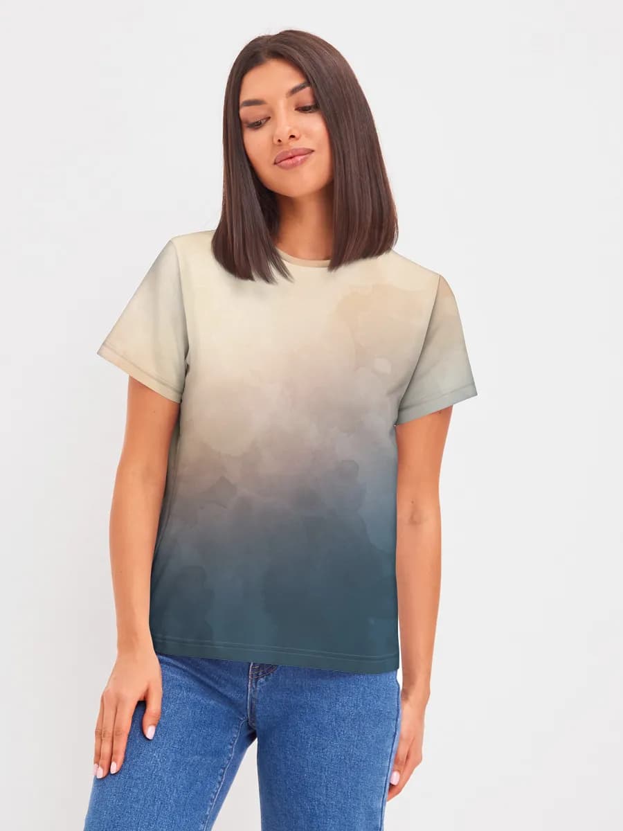 Women's basic cotton T-shirt