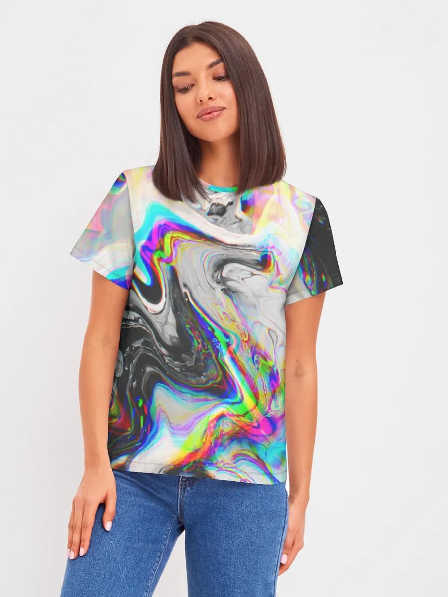 Women's basic cotton T-shirt