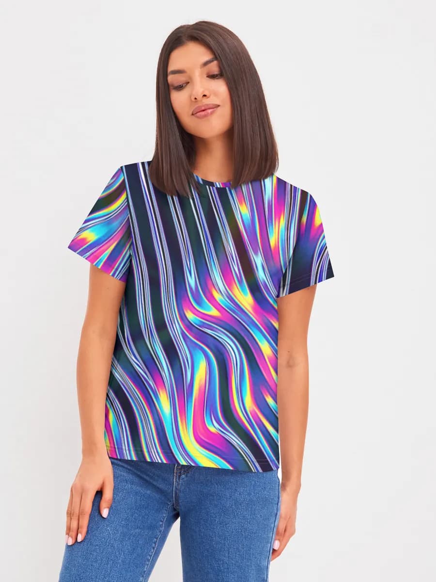 Women's basic cotton T-shirt