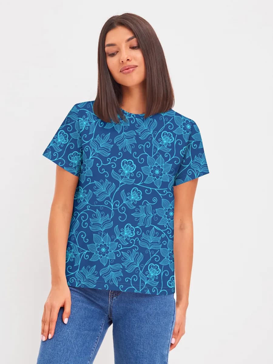 Women's basic cotton T-shirt