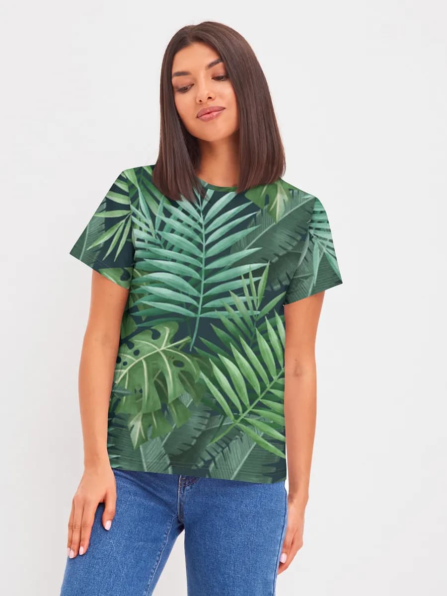 Women's basic cotton T-shirt