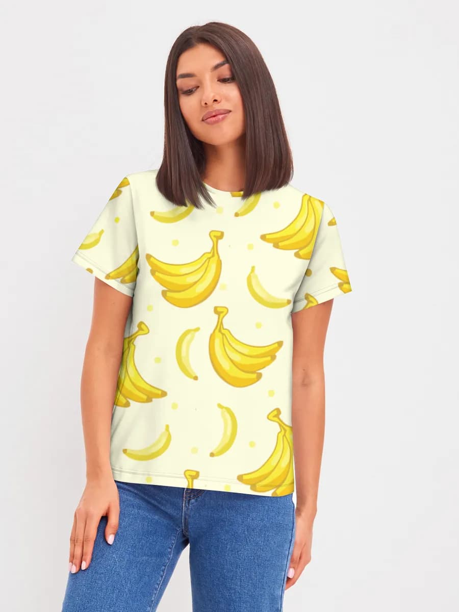 Playful Banana Illustration