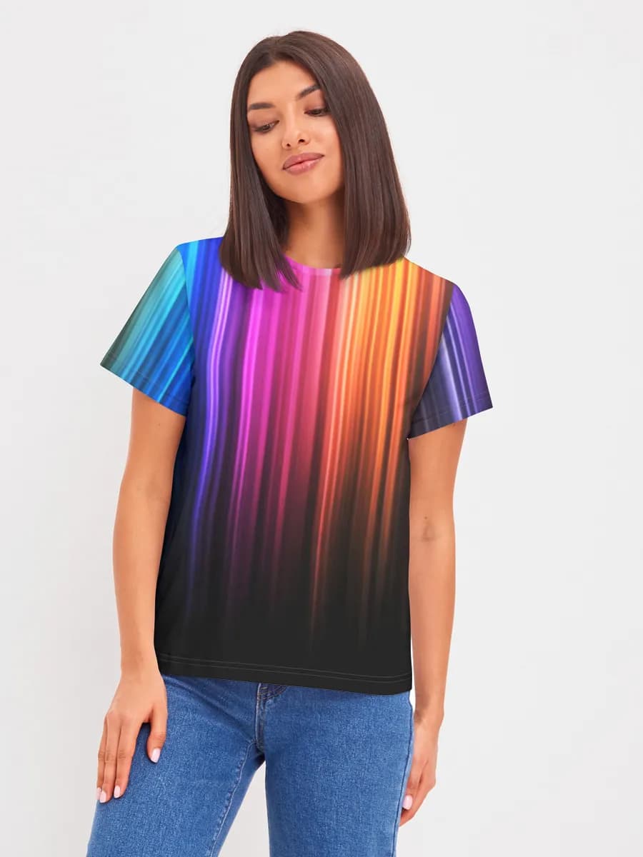 Women's basic cotton T-shirt