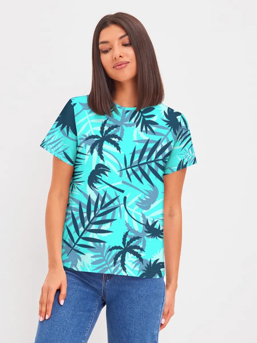 Women's basic cotton T-shirt