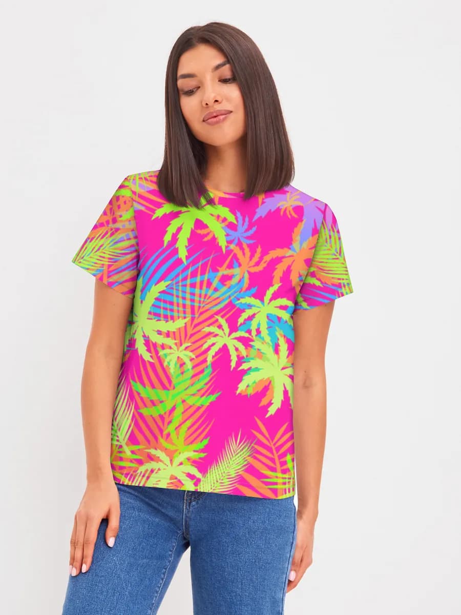 Women's basic cotton T-shirt