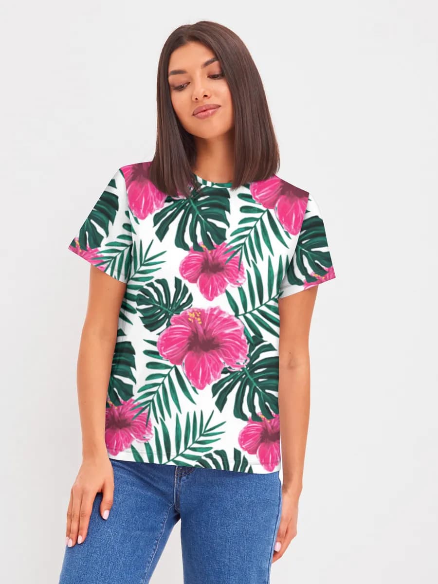 Women's basic cotton T-shirt