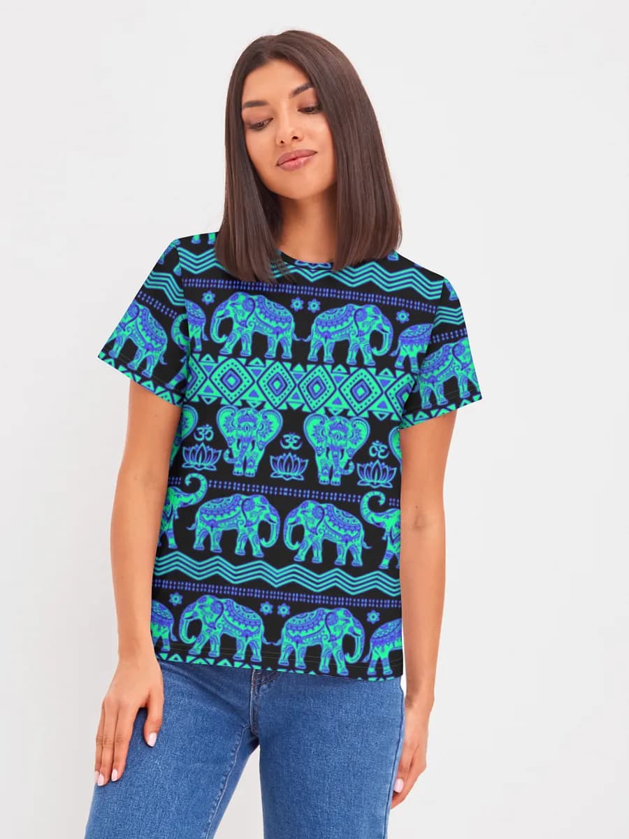 Women's basic cotton T-shirt