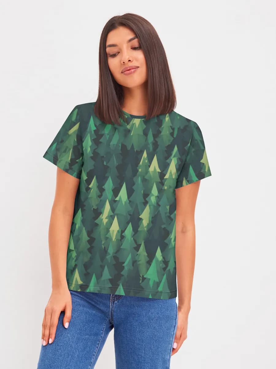 Women's basic cotton T-shirt