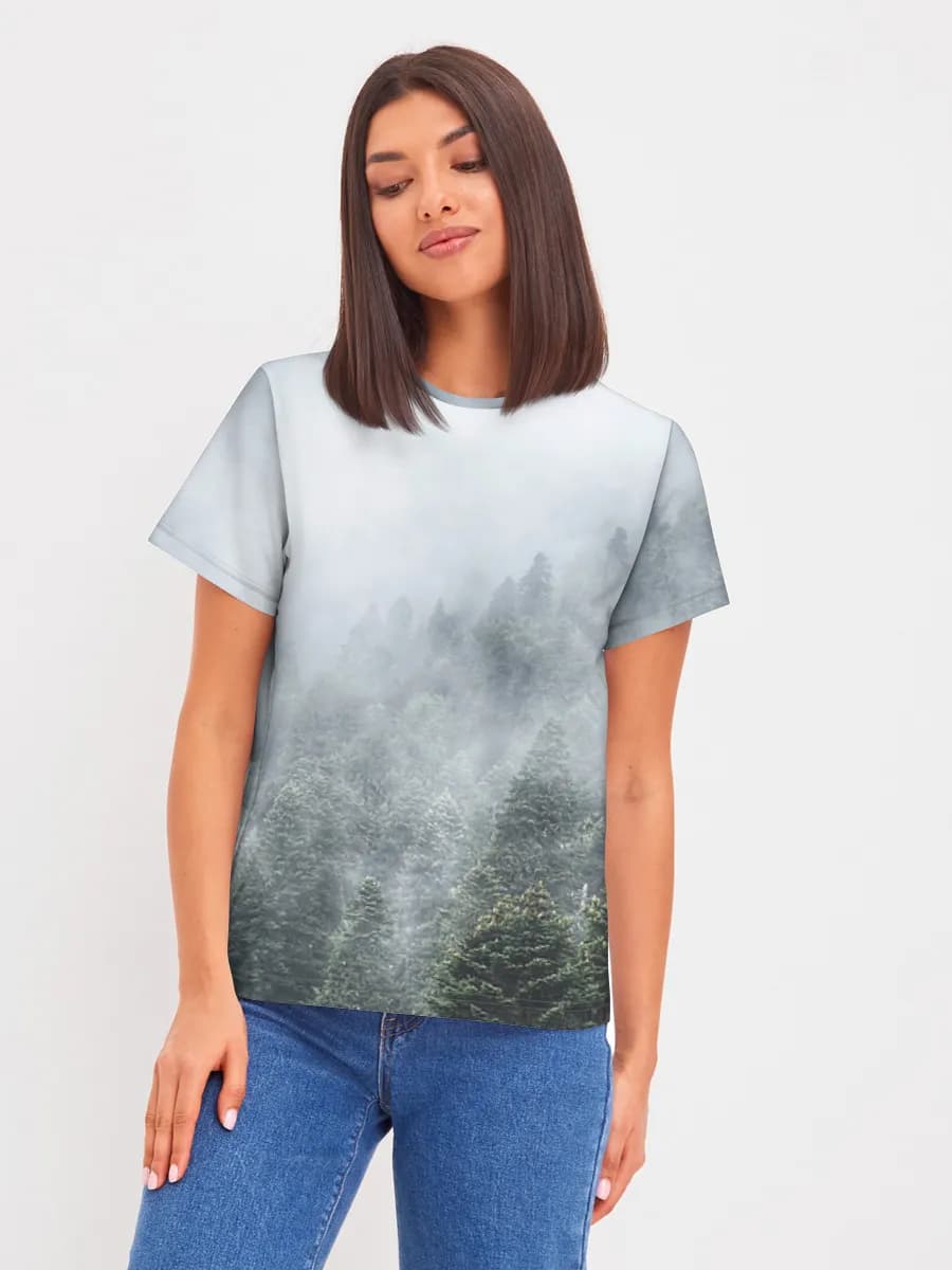 Women's basic cotton T-shirt