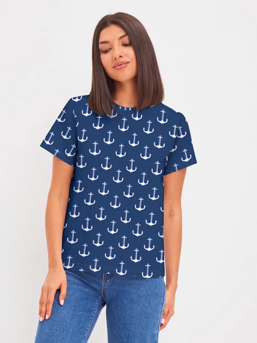 Women's basic cotton T-shirt