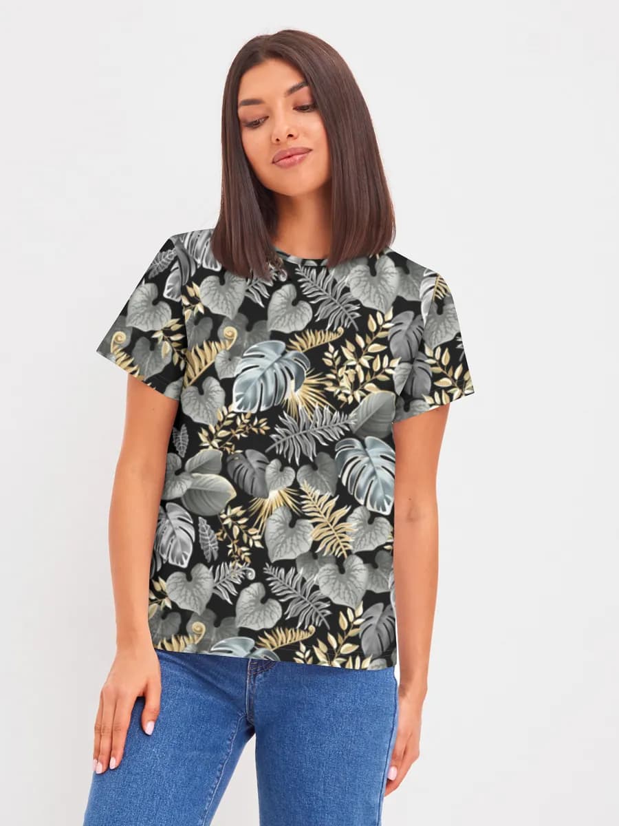 Women's basic cotton T-shirt